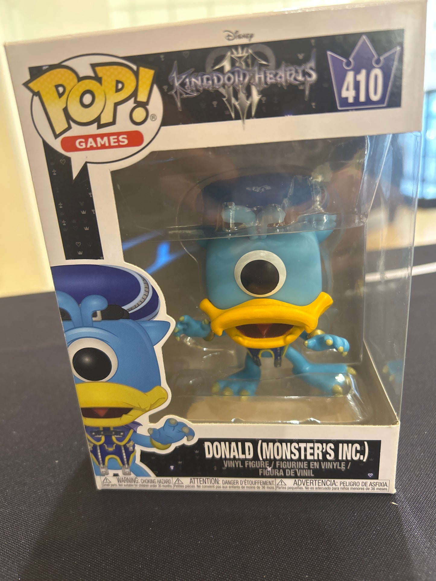 POP! GAMES Kingdom Hearts 410 DONALD ( Monster's INC) (DMG)