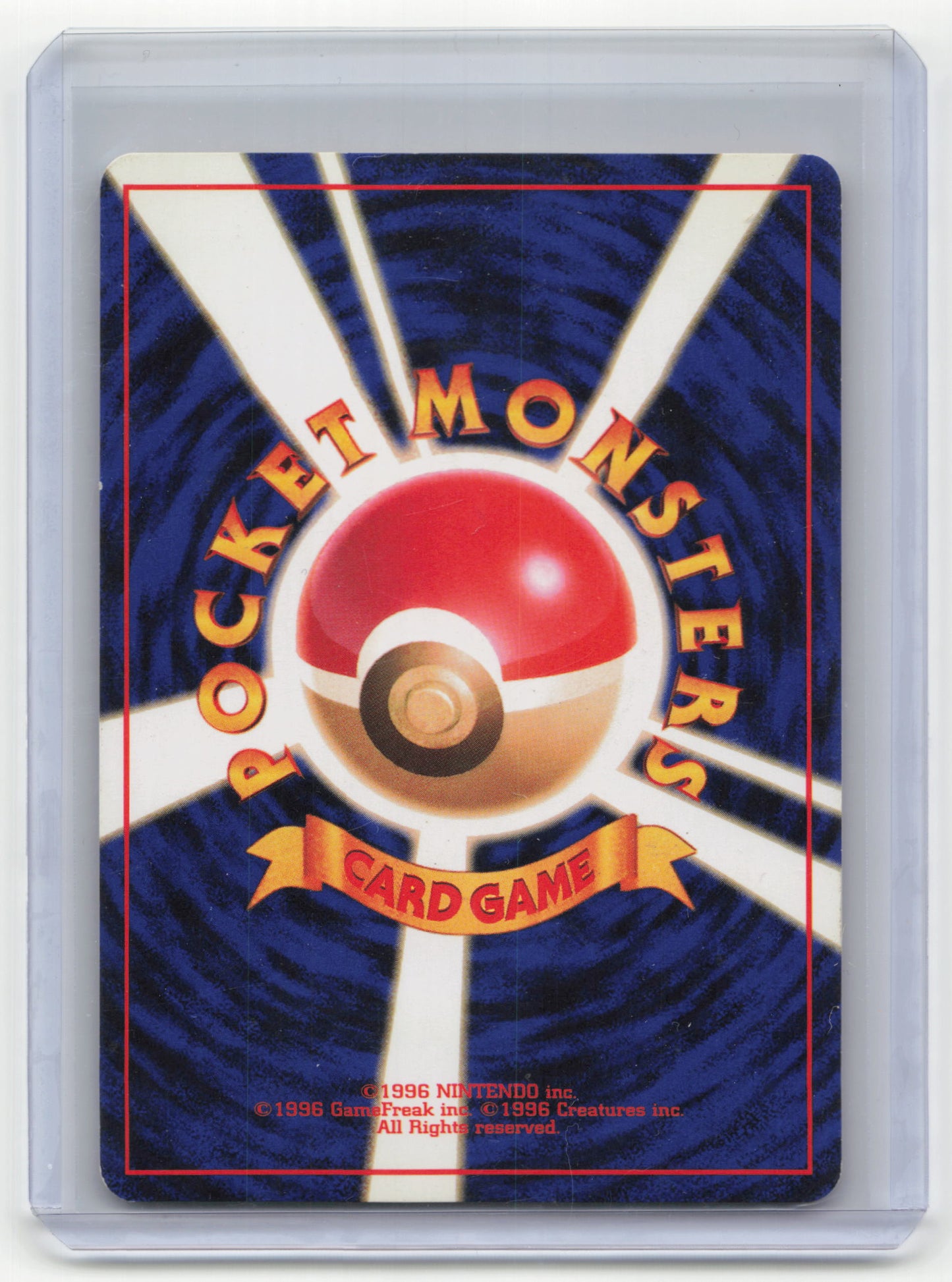 1996 Pokemon Muk Mystery of the Fossils #No.089 Japanese Near Mint