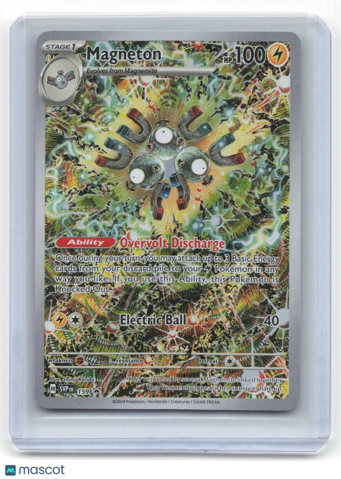 2024 Pokemon Magneton SVP Black Star Promos #SVP EN 159 Near Mint