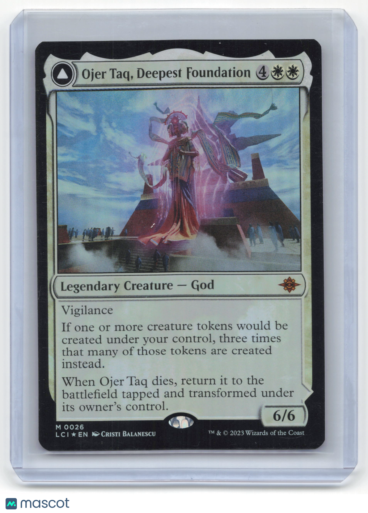 2023 Magic: The Gathering Ojer Taq, Deepest // Temple of Civilization #0026