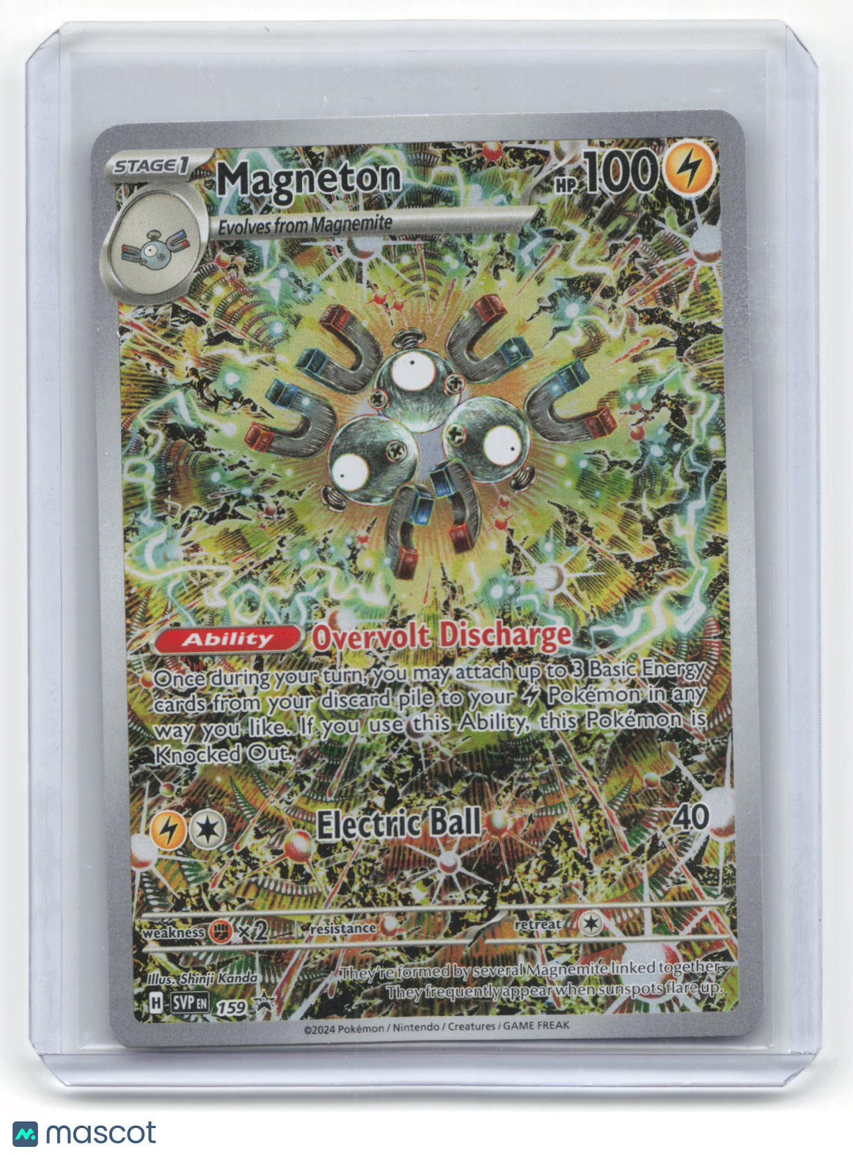 2024 Pokemon Magneton SVP Black Star Promos #159 Near Mint