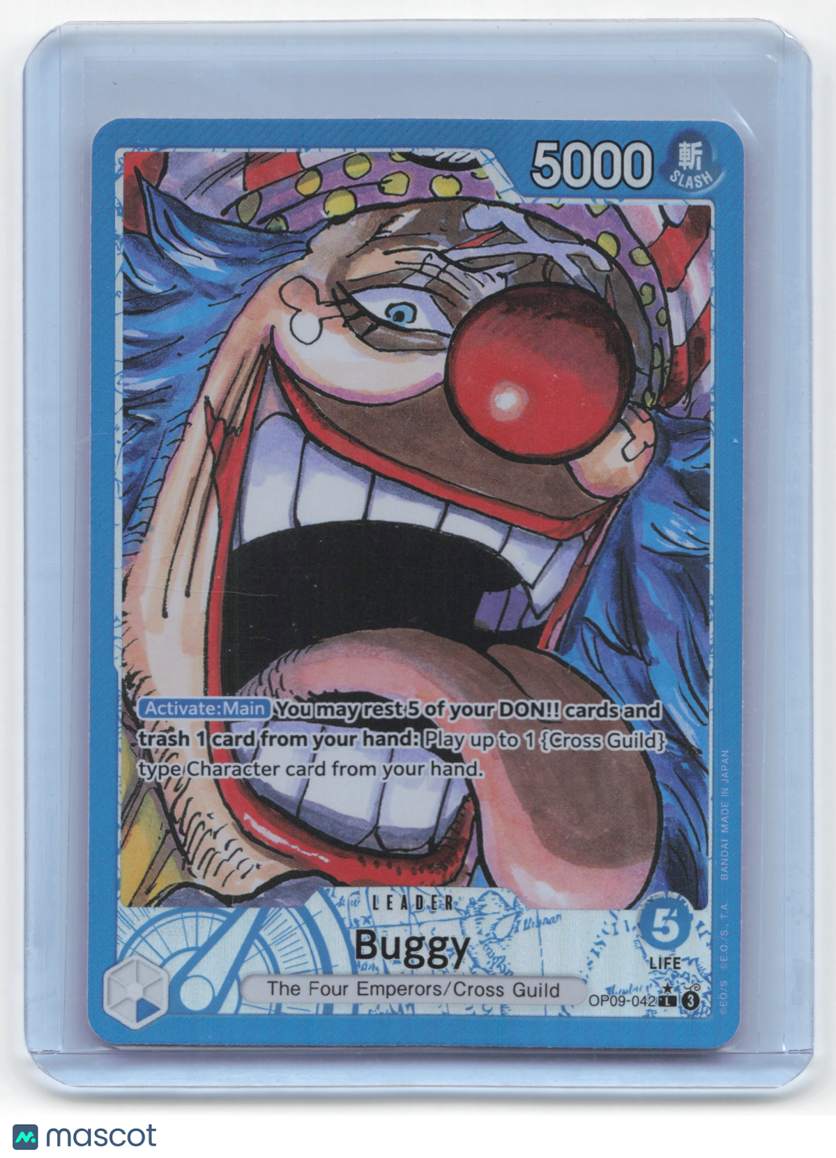 2024 One Piece Card Game Buggy Emperors in the New World #OP09-042 Near Mint