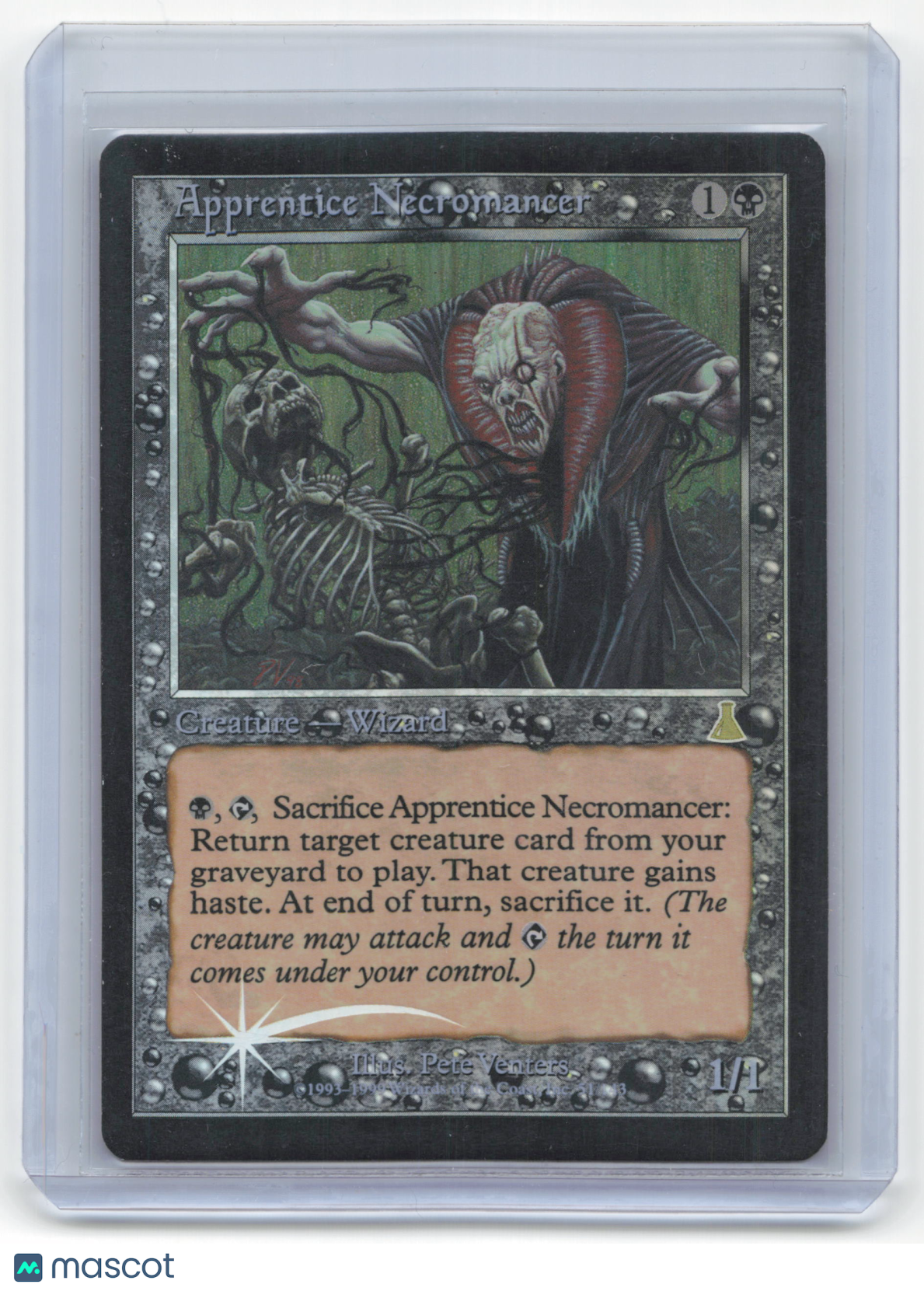 1999 Magic: The Gathering Apprentice Necromancer Urza's Destiny #51/143 MP
