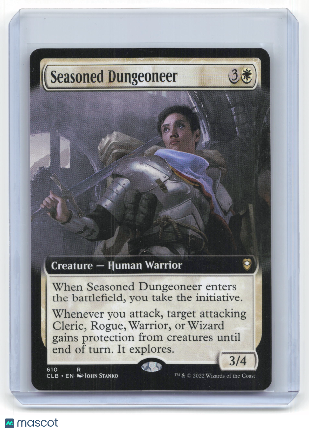 2021 Magic: The Gathering Seasoned Dungeoneer CLB #610 Extended Art