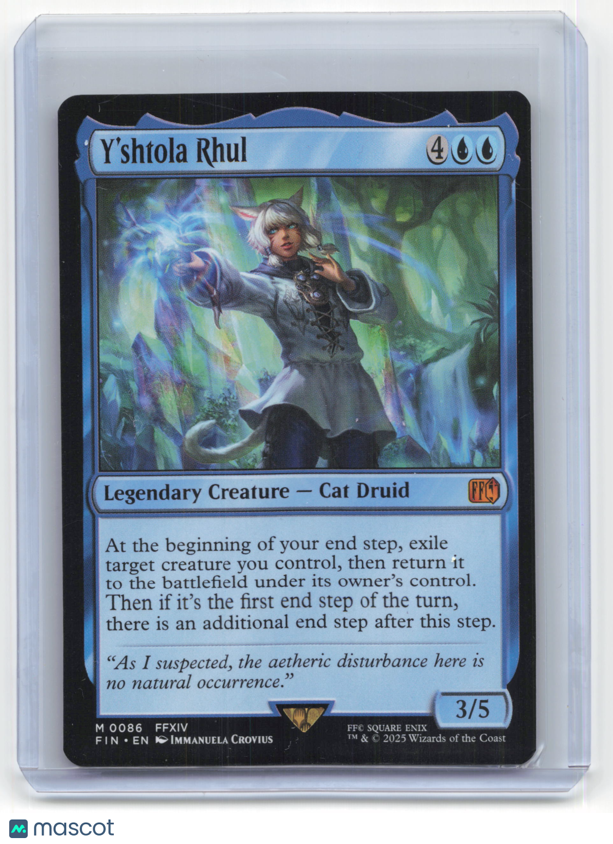 2025 Magic: The Gathering Y'shtola Rhul Final Fantasy #0086 Near Mint
