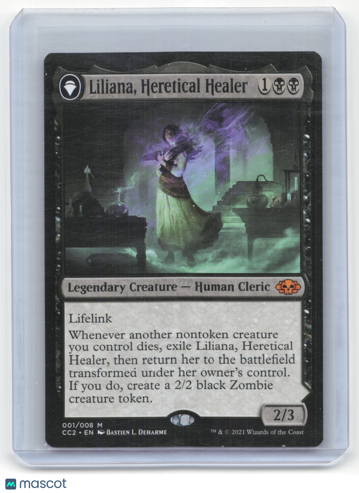 Magic: The Gathering Liliana, Heretical Healer, Defiant Necromancer CC2 #001/008