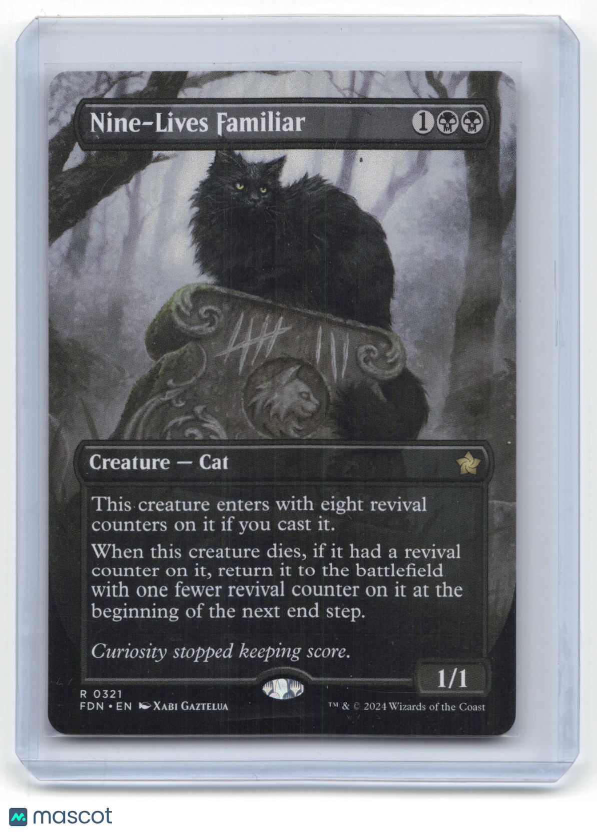 2024 Magic: The Gathering Nine-Lives Familiar Foundations #0321 Near Mint