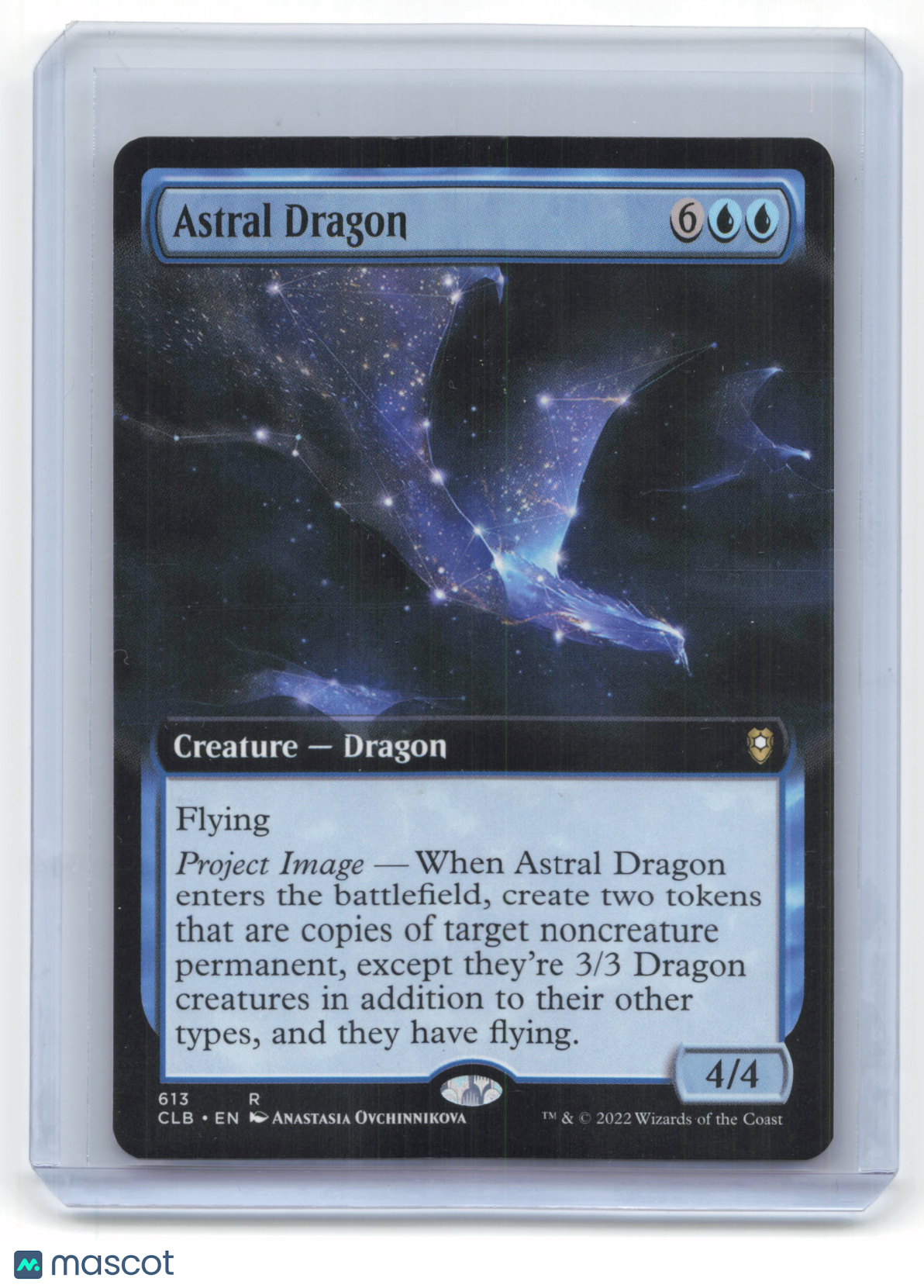 2022 Magic: The Gathering Astral Dragon Battle For Baldur's Gate #613 NM