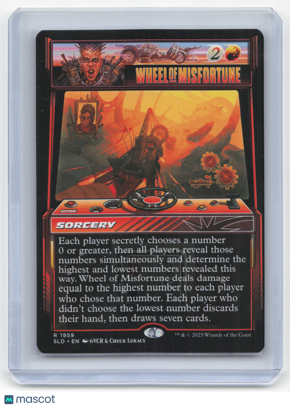 2025 Magic: The Gathering Wheel of Misfortune Secret Lair Drop #1959 Near Mint