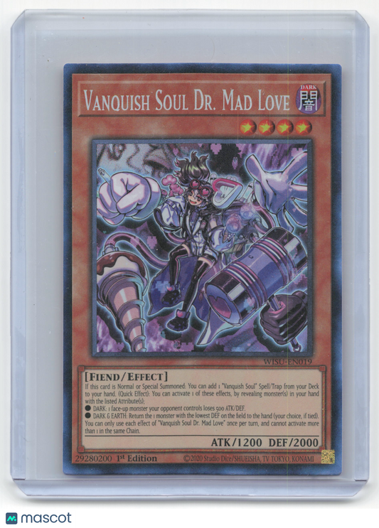Yu-Gi-Oh! Vanquish Soul Dr. Mad Love Wild Survivors CR Foil #WISU-EN019 1st Ed.