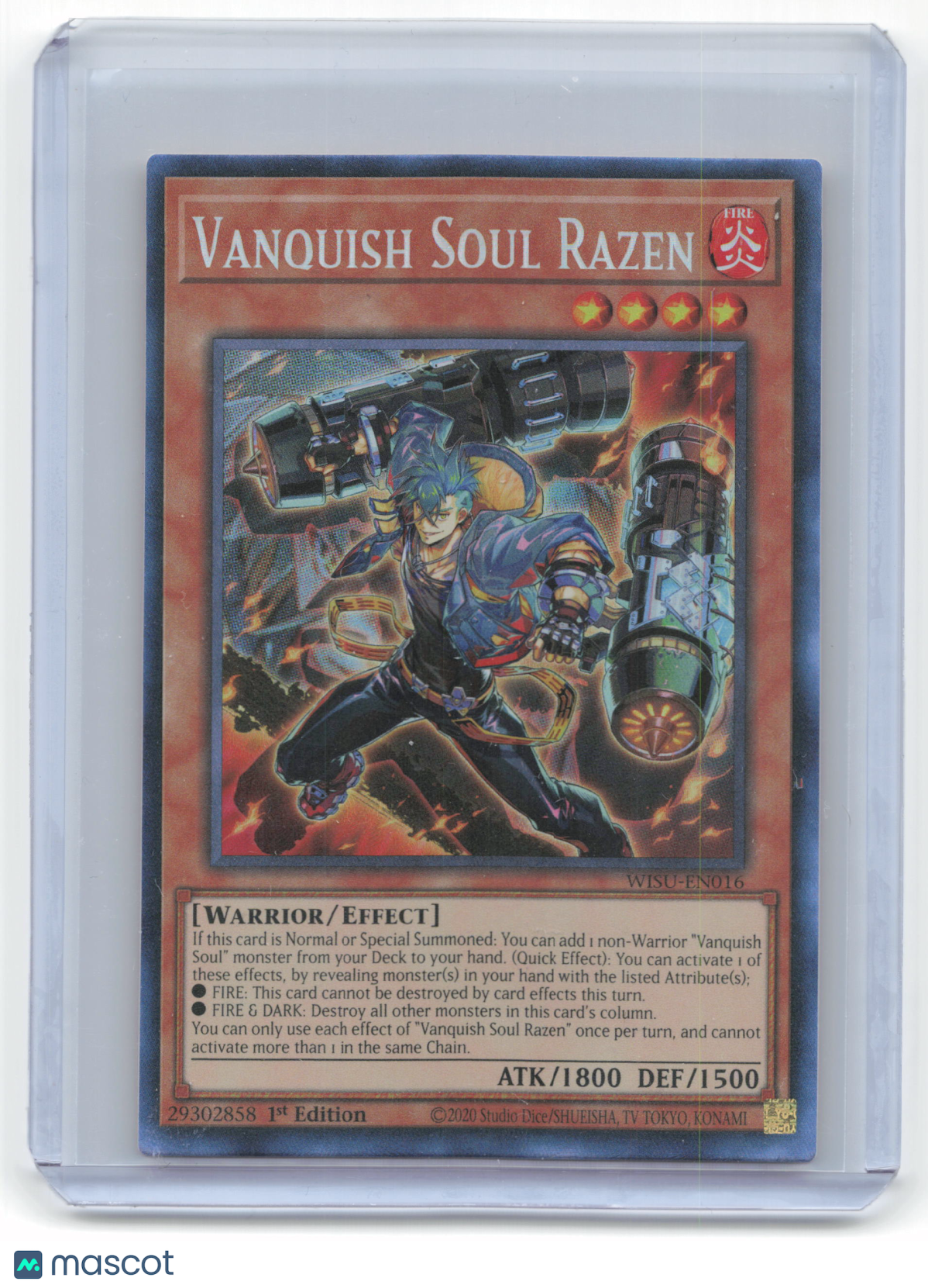 2023 Yu-Gi-Oh! Vanquish Soul Razen Wild Survivors CR Foil #WISU-EN016 1st Ed. NM