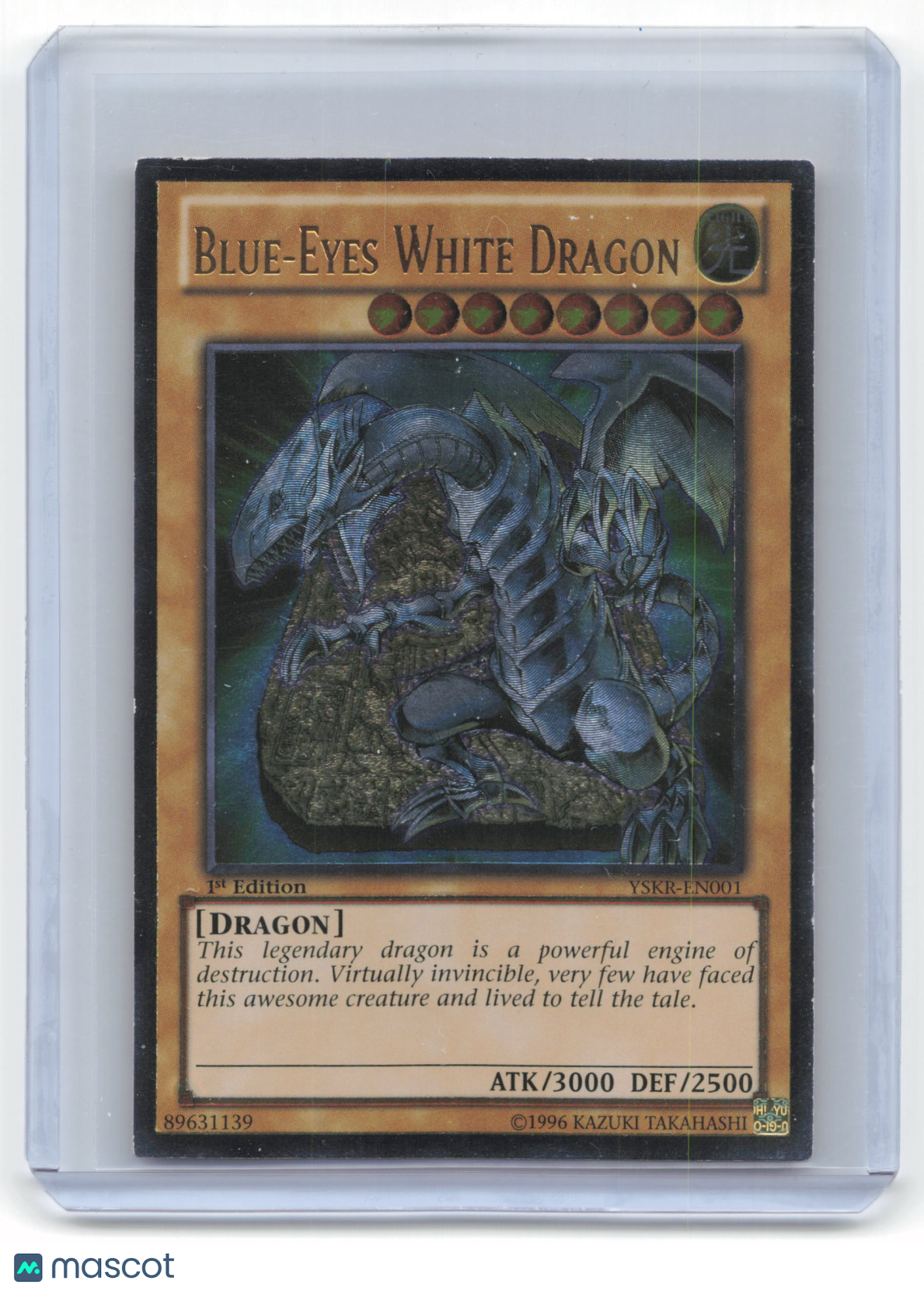 Yu-Gi-Oh! Blue-Eyes White Dragon SD: Kaiba Reloaded UTR Foil #YSKR-EN001 1st Ed.