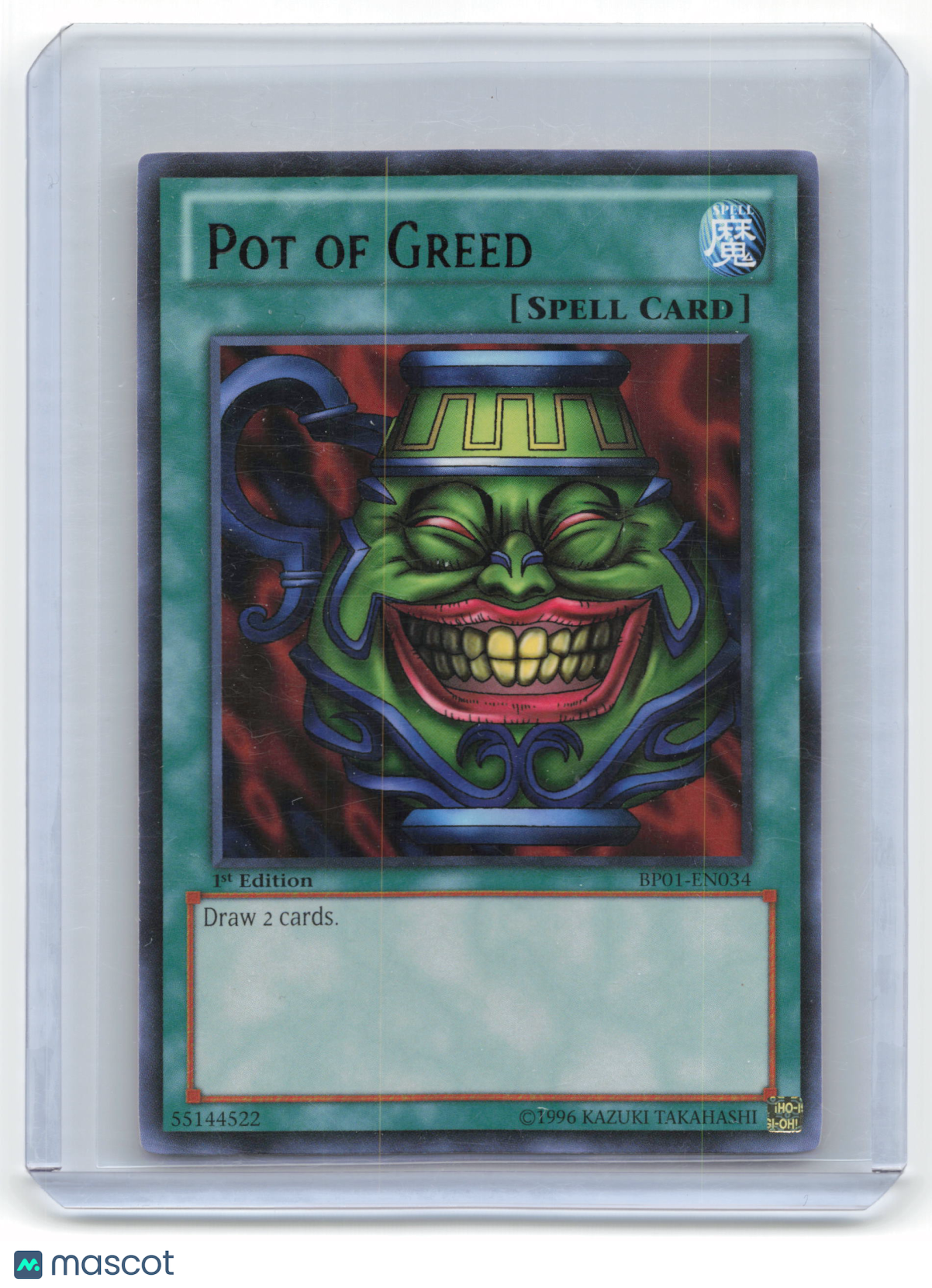 2012 Yu-Gi-Oh! Pot of Greed Battle Pack: Epic Dawn Rare #BP01-EN034 1st Ed. NM