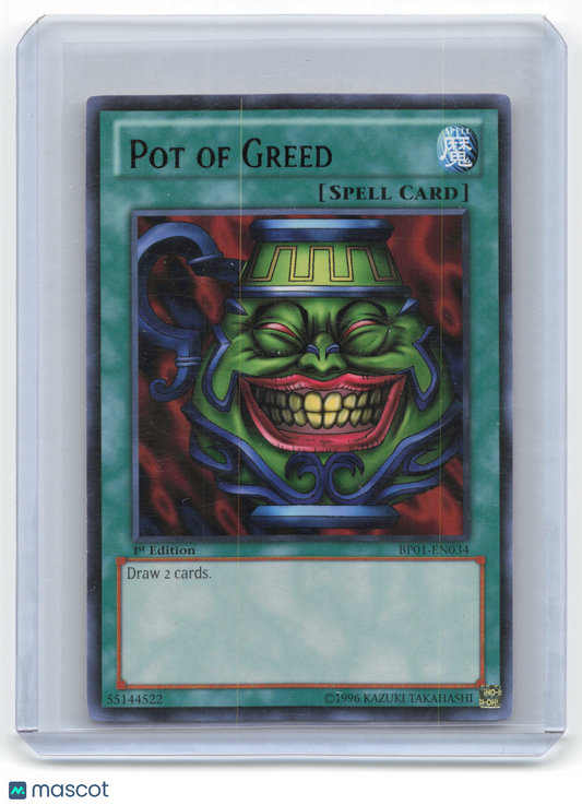 2012 Yu-Gi-Oh! Pot of Greed Battle Pack: Epic Dawn Rare #BP01-EN034 1st Ed. NM