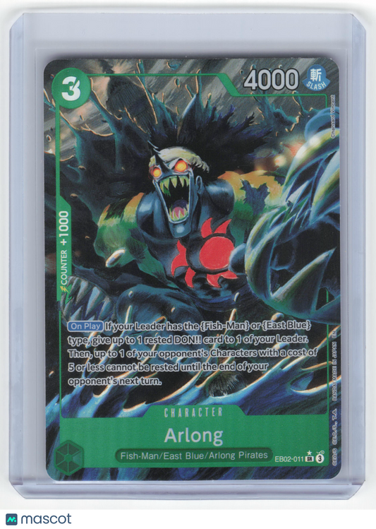 2022 One Piece Card Game Arlong Anime 25th Collection Super Rare Foil #EB02-011