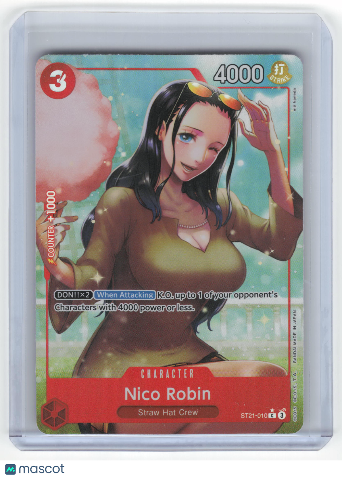 2025 One Piece Card Game Nico Robin EX - Gear 5 Common Foil #ST2-010 NM