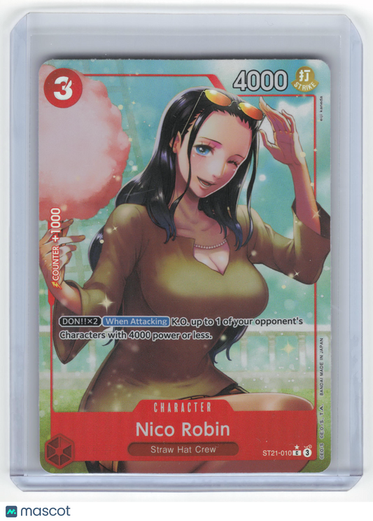 2025 One Piece Card Game Nico Robin EX - Gear 5 Common Foil #ST2-010 NM