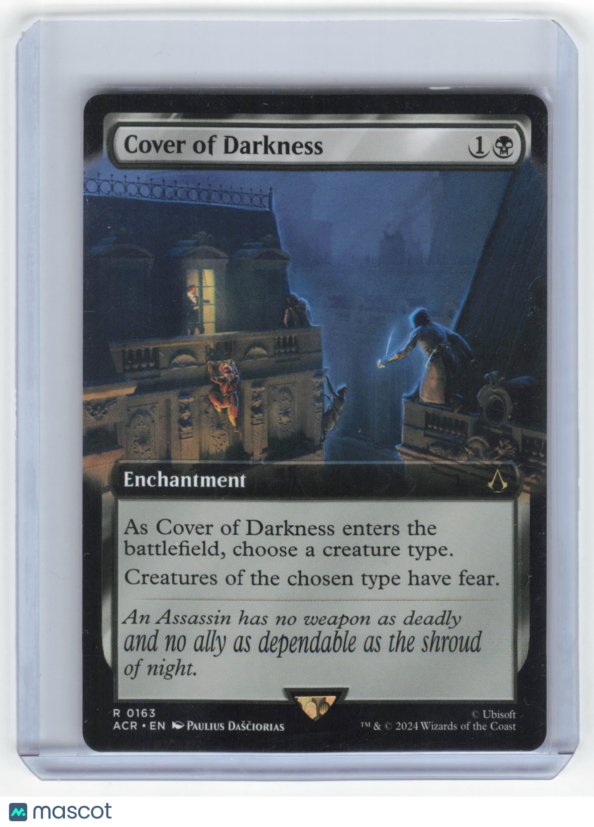 2024 MTG Cover of Darkness Assassin's Creed Rare Regular #0163 Borderless