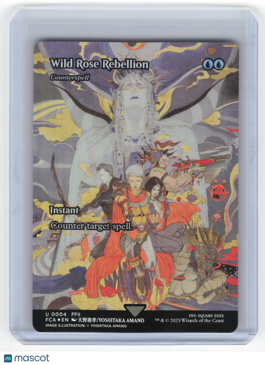 2025 MTG Wild Rose Rebellion FF: Through the Ages Uncommon Foil #0004 Full Art
