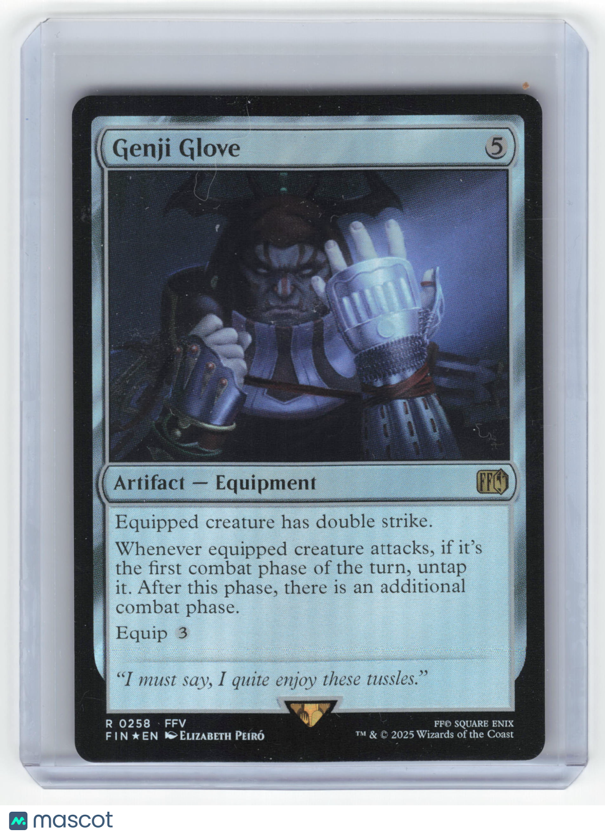 2025 Magic: The Gathering Genji Glove Final Fantasy Rare Foil #0258