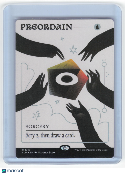 2024 Magic: The Gathering Preordain Secret Lair Drop Rare Regular #1719 Full Art