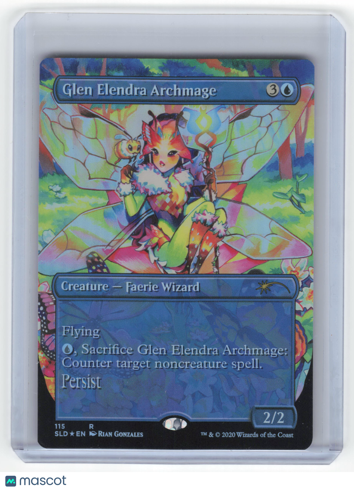 2021 Magic: The Gathering Glen Elendra Archmage SLD Rare Foil #115 NM