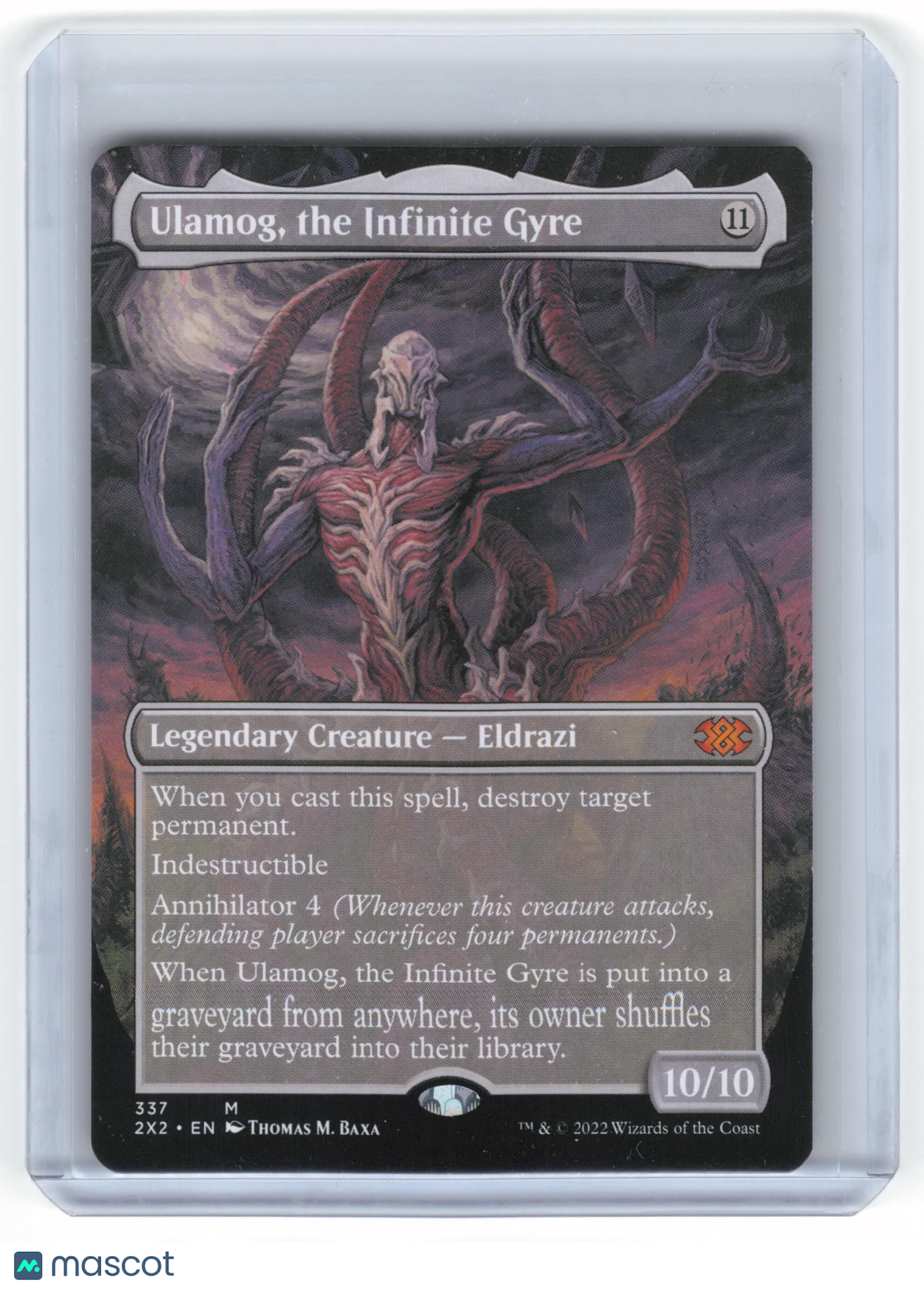 Magic: The Gathering Ulamog, the Infinite Gyre 2X2 Mythic #337 (Borderless) NM