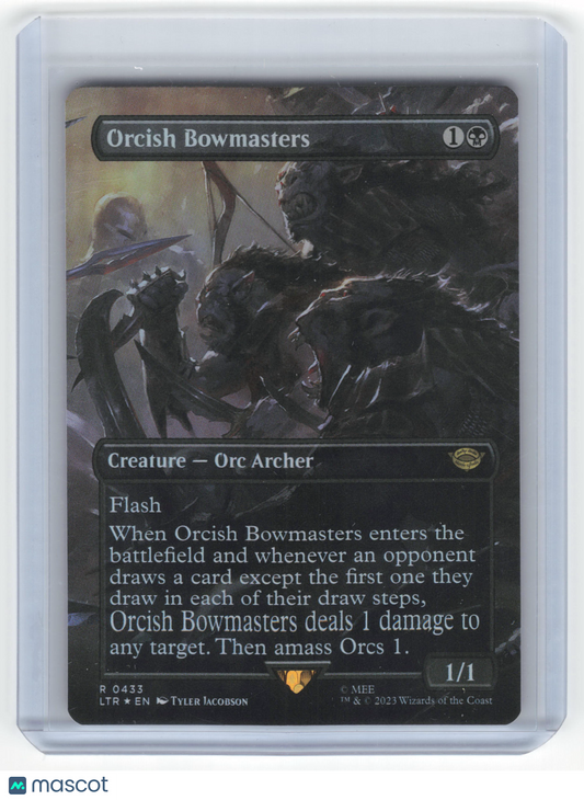 2023 Magic: The Gathering Orcish Bowmasters LTR Rare Foil #433 (Borderless) NM