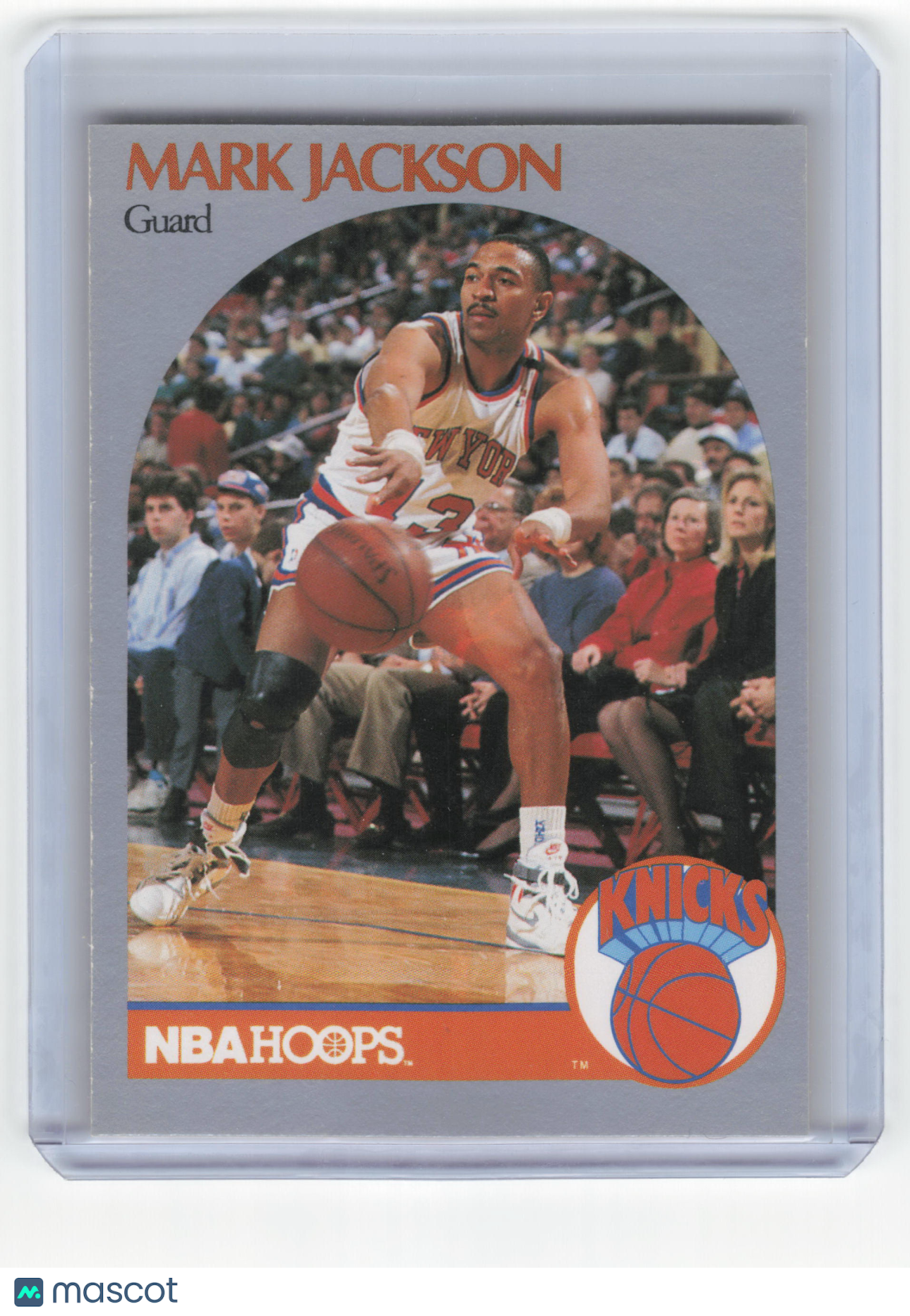 1990 NBA Hoops Basketball Mark Jackson Near Mint #205