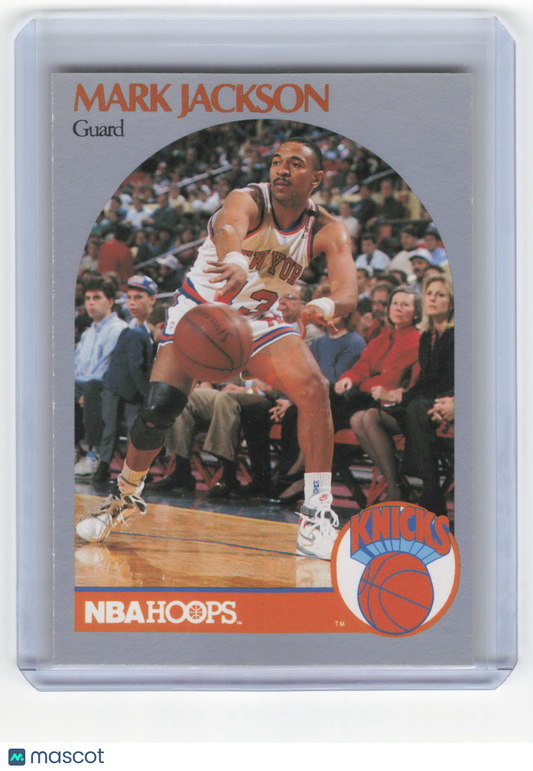 1990 NBA Hoops Basketball Mark Jackson Near Mint #205