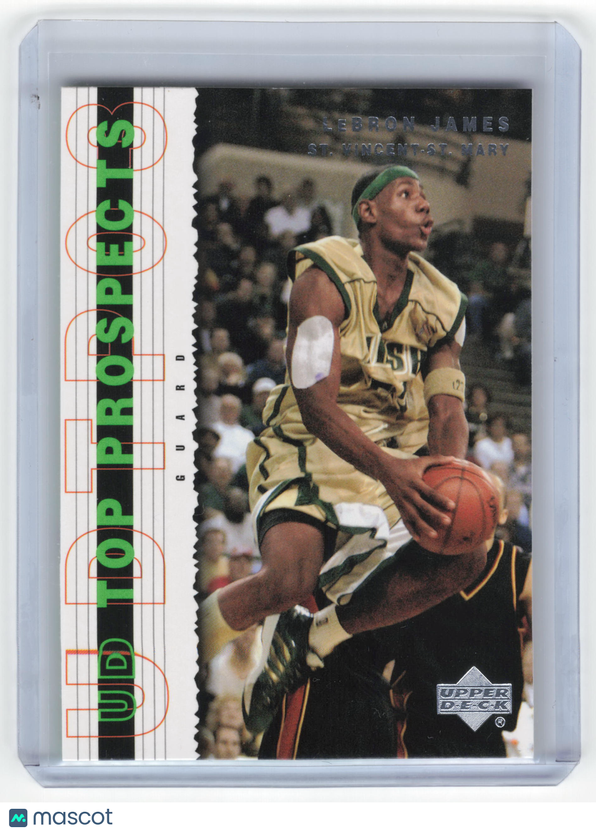 2003 Upper Deck Top Prospects Basketball LeBron James Rookie Near Mint #3