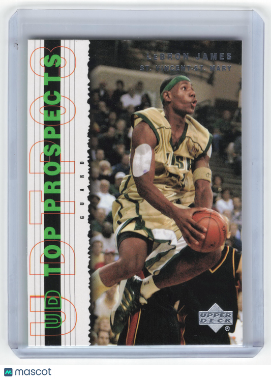 2003 Upper Deck Top Prospects Basketball LeBron James Rookie Near Mint #3