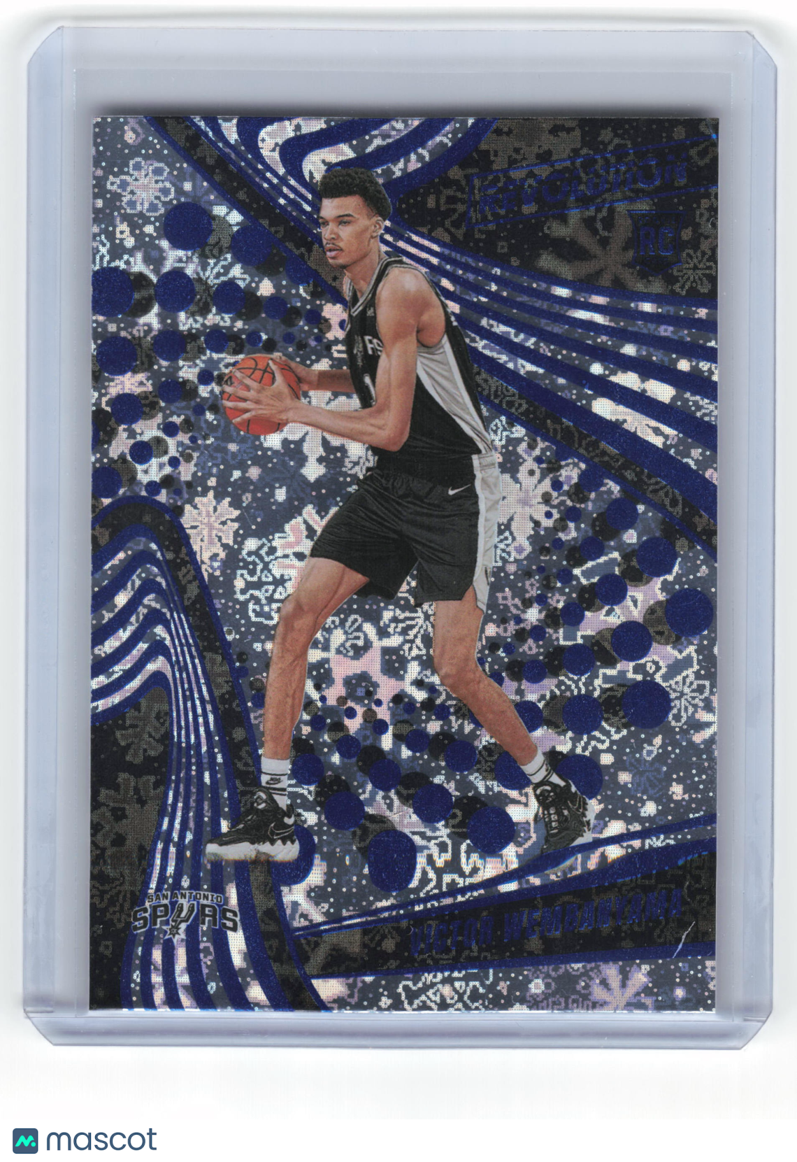 2023-24 Panini Hoops Winter Basketball Victor Wembanyama Near Mint Winter #104