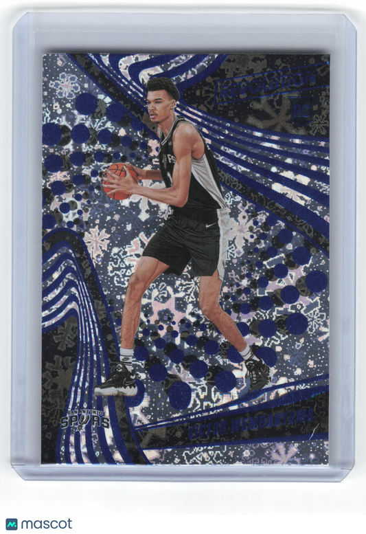 2023-24 Panini Hoops Winter Basketball Victor Wembanyama Near Mint Winter #104
