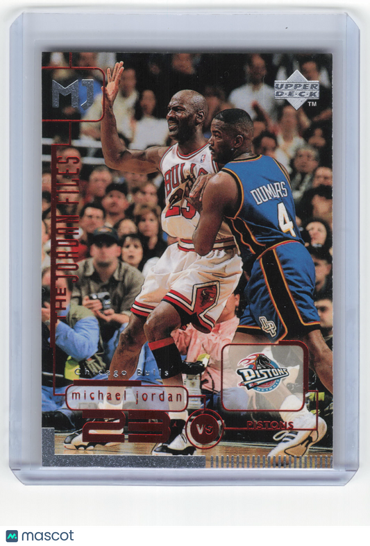 1998-99 Upper Deck MJ The Jordan Files Basketball Michael Jordan Near Mint #142