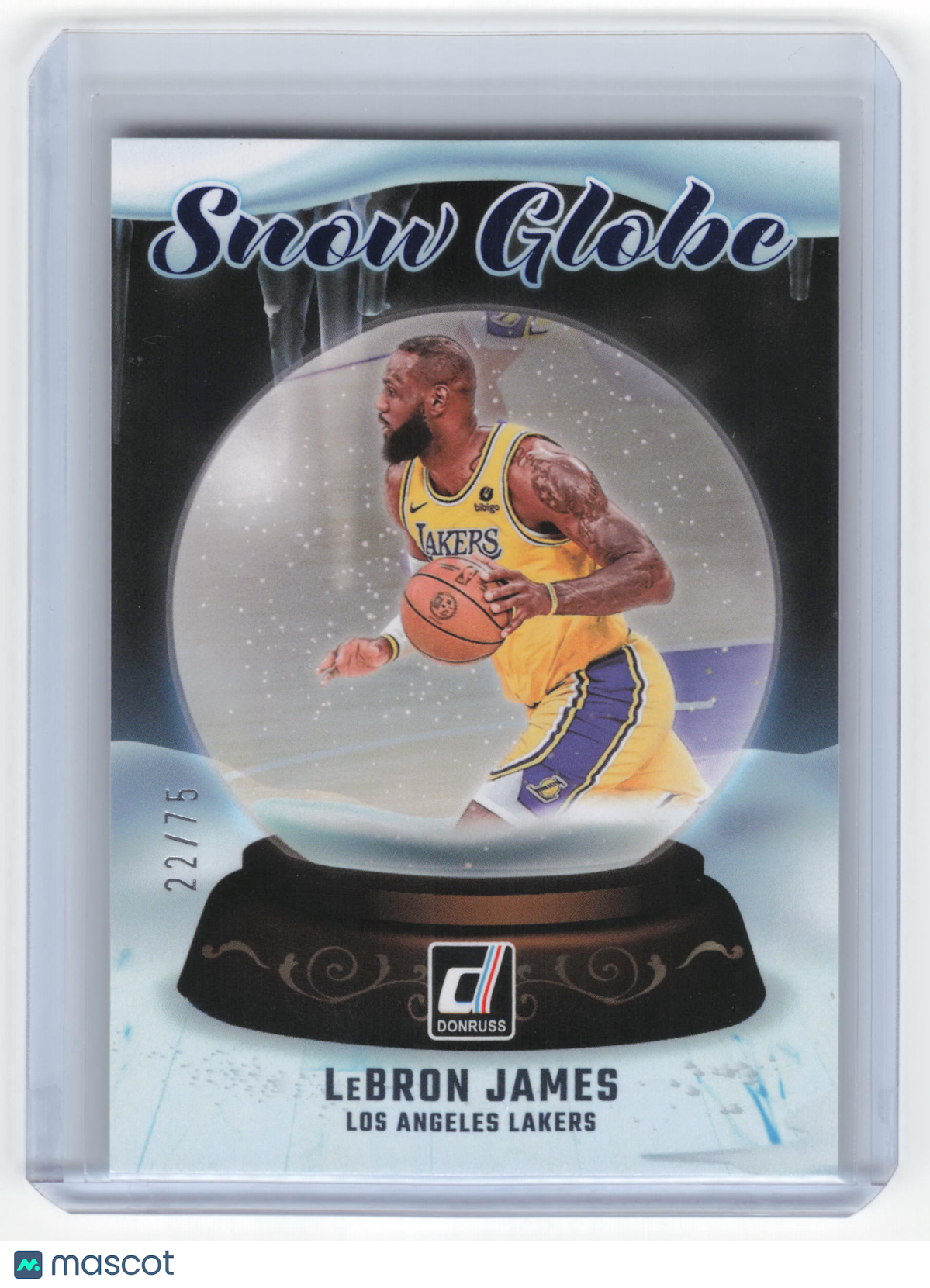 2024-25 Panini Donruss Snow Globe Basketball LeBron James Near Mint 22/75 #10