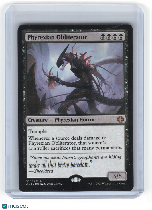 2023 MTG Phyrexian Obliterator Phyrexia: All Will Be One Mythic #105/271