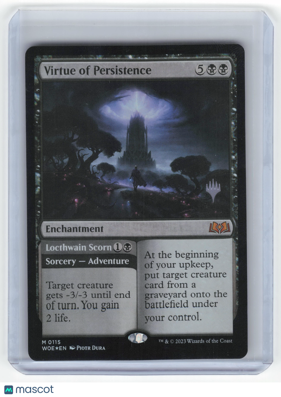 2023 Magic: The Gathering Virtue of Persistence Wilds of Eldrain Mythic #0115