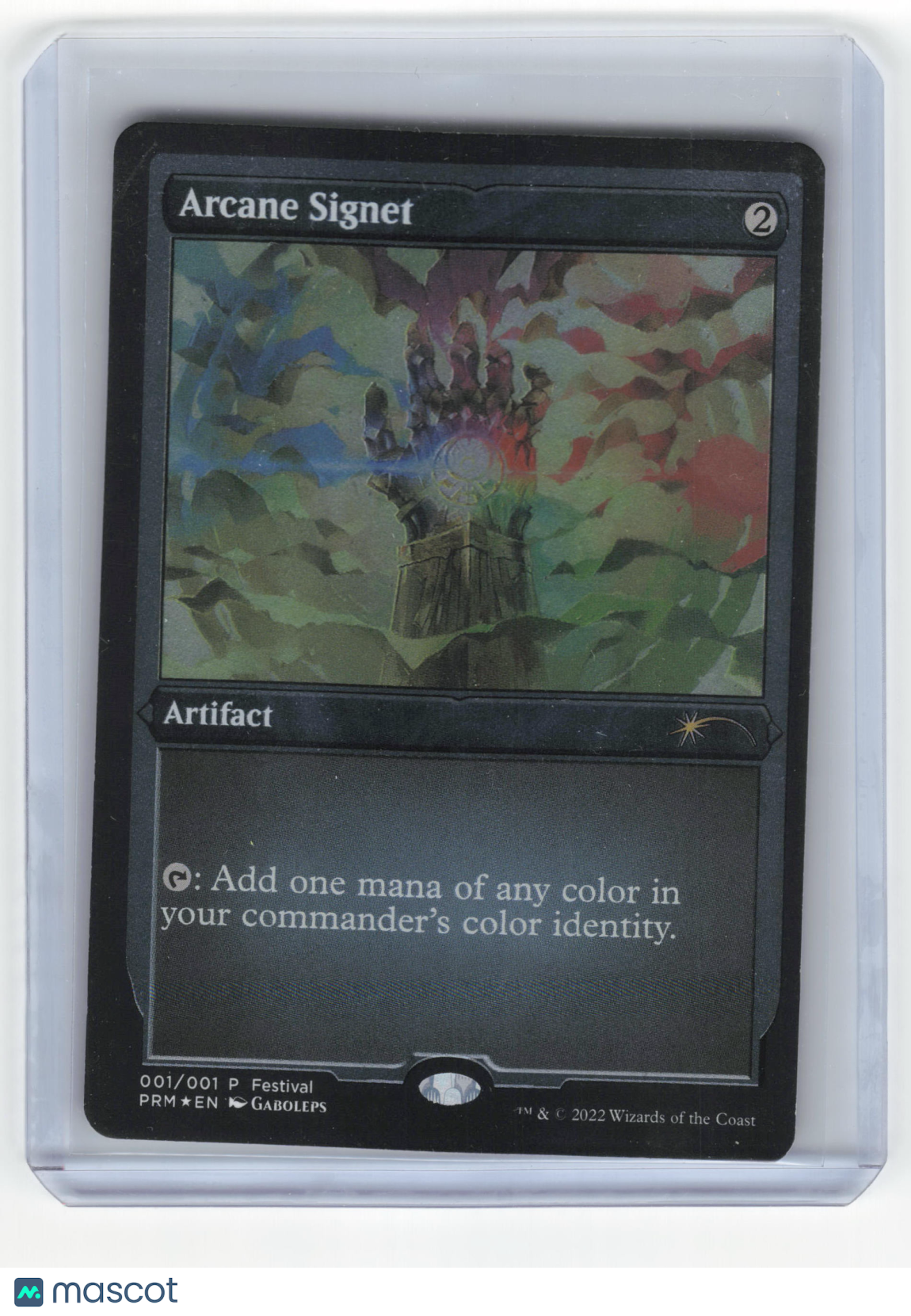 2022 MTG Arcane Signet 30th Anniversary Edition Promo Foil #001/001