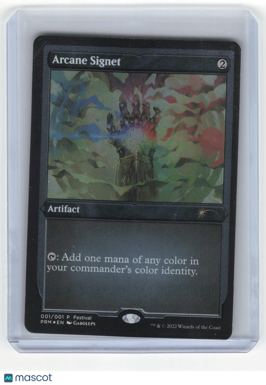 2022 MTG Arcane Signet 30th Anniversary Edition Promo Foil #001/001