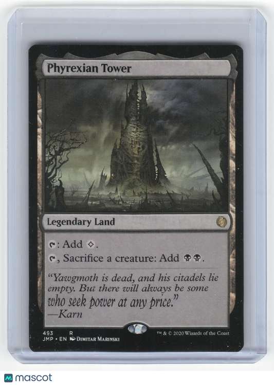 2020 Magic: The Gathering Phyrexian Tower Jumpstart Rare Regular #493