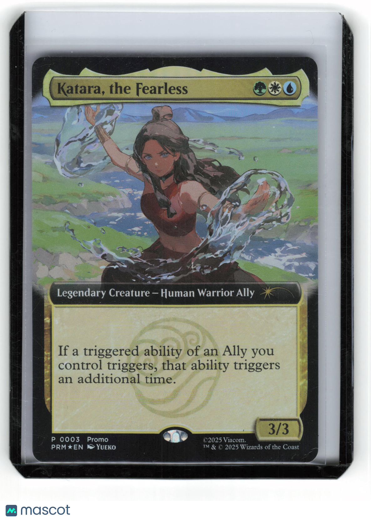 2025 Magic: The Gathering Katara, the Fearless Promos Promo Foil #3 Borderless