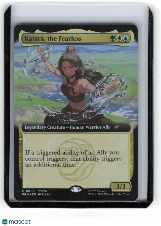 2025 Magic: The Gathering Katara, the Fearless Promos Promo Foil #3 Borderless