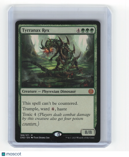 2023 MTG Tyrranax Rex Phyrexia: All Will Be One Mythic Non-Foil #189/271
