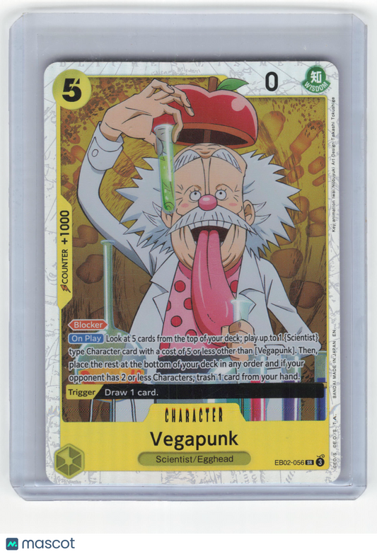 2025 One Piece Vegapunk Anime 25th Collection Super Rare Foil #EB02-056