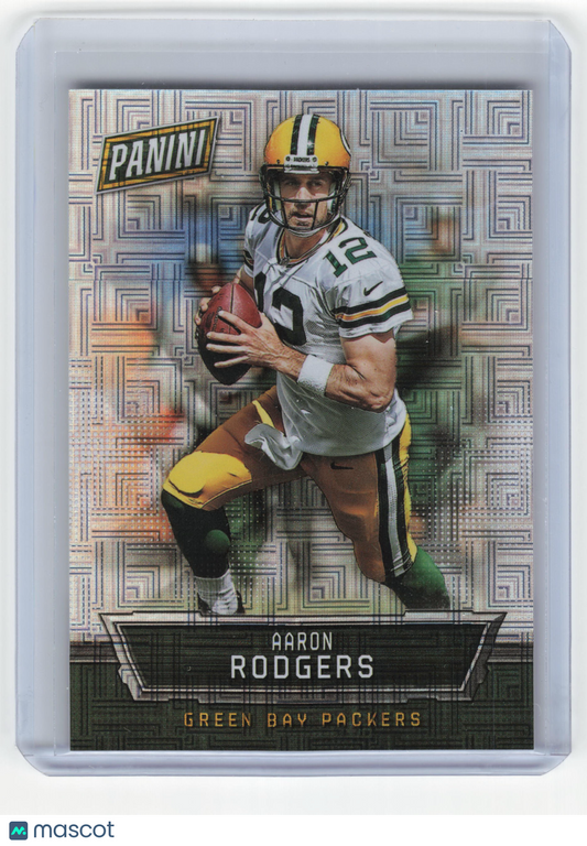 2016 Panini The National Football Aaron Rodgers 08/10 Escher Squares #30 NM