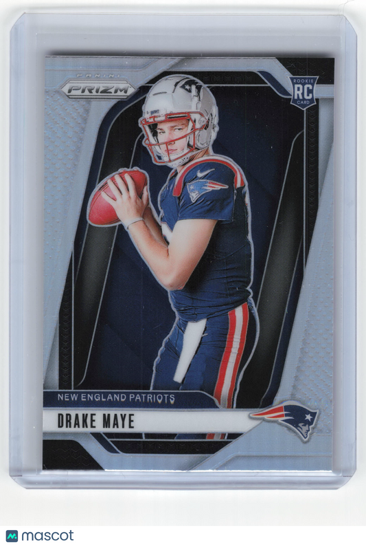 2024 Panini Prizm Football Football Drake Maye Variation RC Silver #12 NM