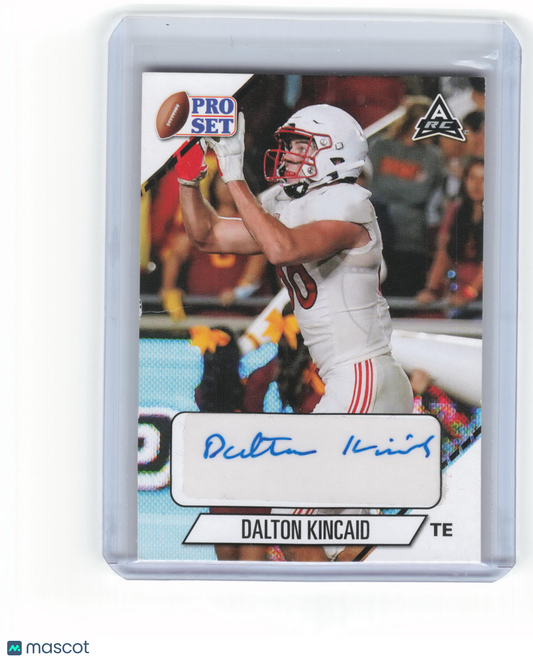 2021 Leaf Trading Cards Pro Set Football Dalton Kincaid RC #PS-DK2 Near Mint