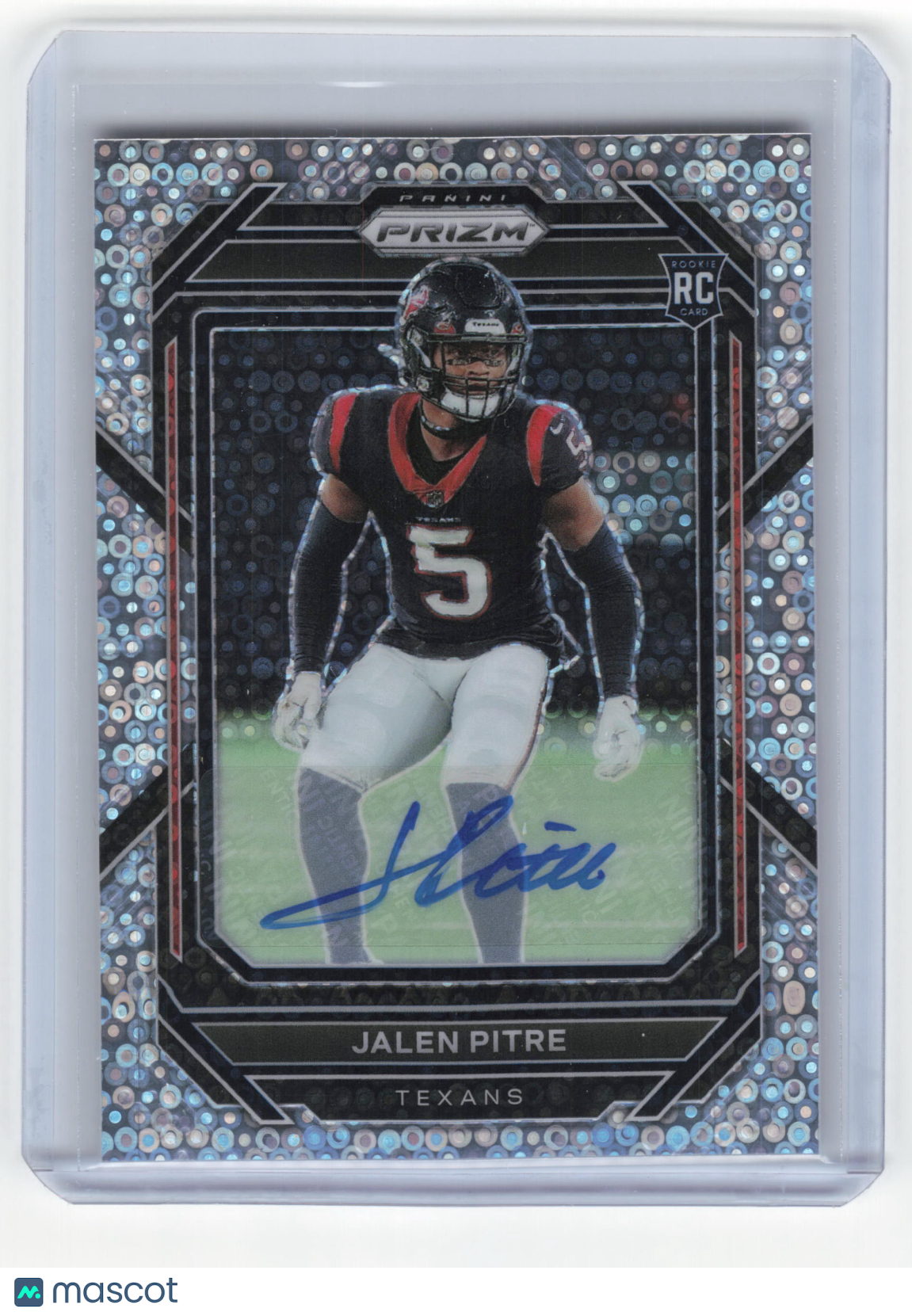 2023 Panini Prizm Football Jalen Pitre RC Silver No Huddle #383 Near Mint