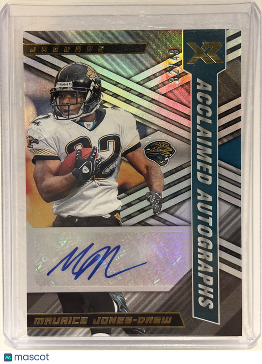 2022 Panini XR Acclaimed Autographs Football Maurice Jones-Drew 32/49 #ACA-MJD